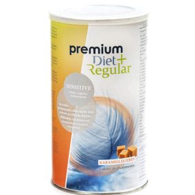   Premium Diet Regular+ Sensitive karamellás ízben (28 adag/560g)