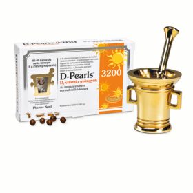 D-Pearls D3 gyöngykapszula, 80x