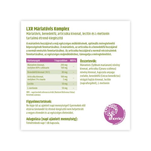 LXR Máriatövis Komplex (60x)