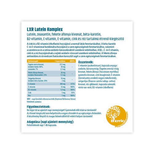 LXR Lutein Komplex (60x)
