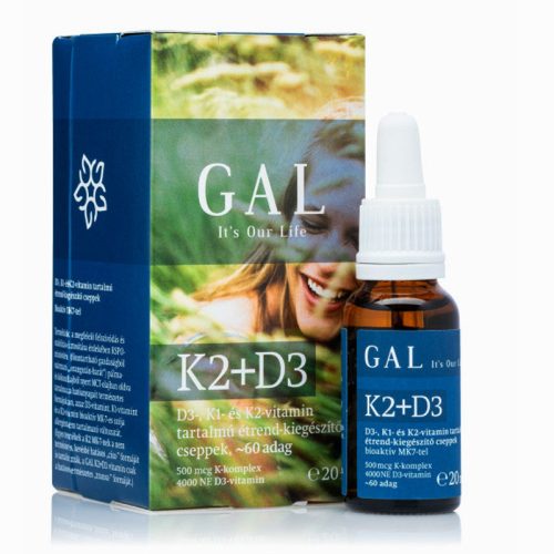 GAL K2-D3 vitamin csepp, 20ml