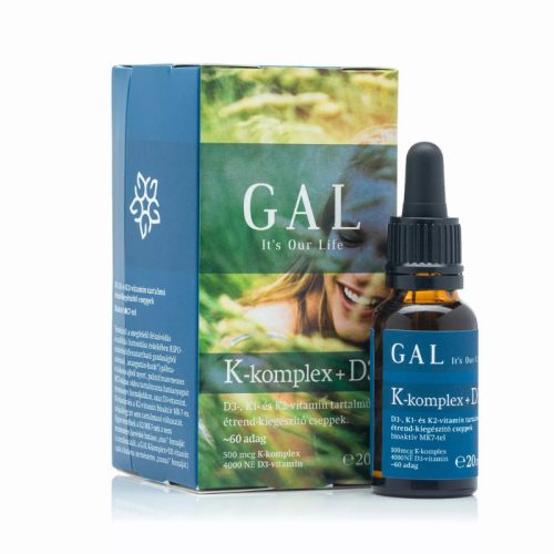 GAL K2-D3 vitamin csepp, 20ml