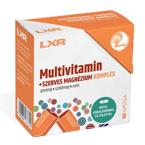 LXR Multivitamin + Szerves Magnézium Komplex - 60x