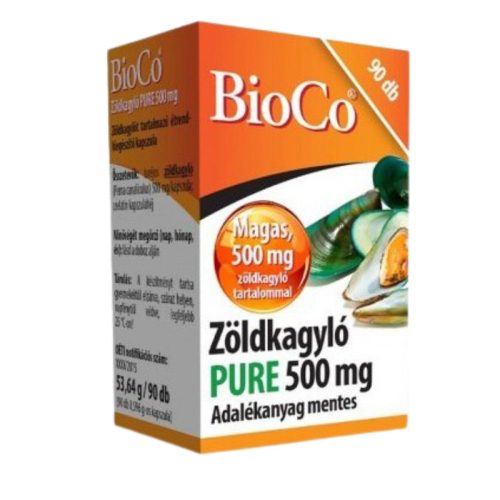 BioCo Zöldkagyló PURE 500mg 90 db