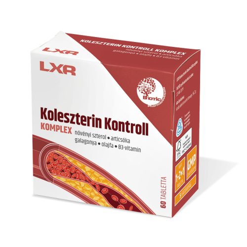 LXR Koleszterin kontroll komplex 60x kapszula