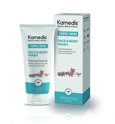 Kamedis Topic Skin arc és testtisztító gél 200ml