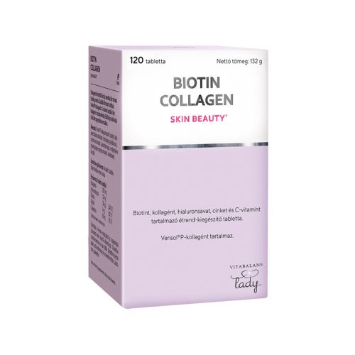 Biotin Collagen Skin Beauty étrend kiegészítő tabletta 120x