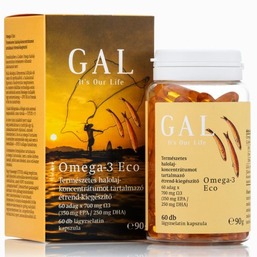 GAL Omega-3 Eco lágyzselatin-kapszula, 60x
