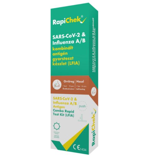 Rapichek Sars-Cov-2 & Influenza A/B antigén gyorsteszt
