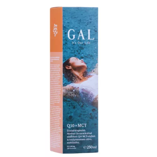 GAL Q10 + MCT étrend kiegészítő folyadék, 250 ml