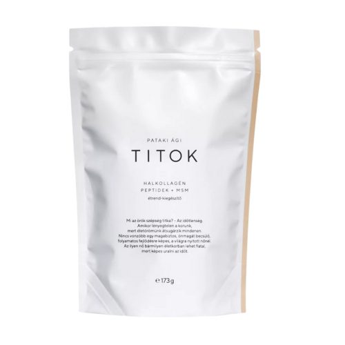 TITOK Halkollagén Peptidek + MSM étrend kiegészítő