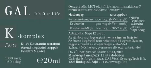 GAL K-komplex Forte, 20ml