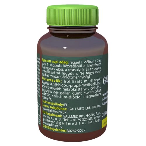 GALLMET-Natural étrend kiegészítő kapszula, 30x